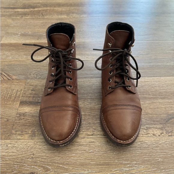 Thursday Boot Co Women’s US Size 6.5 in Whiskey Brown, Handcrafted Leather Boots - Picture 2 of 10